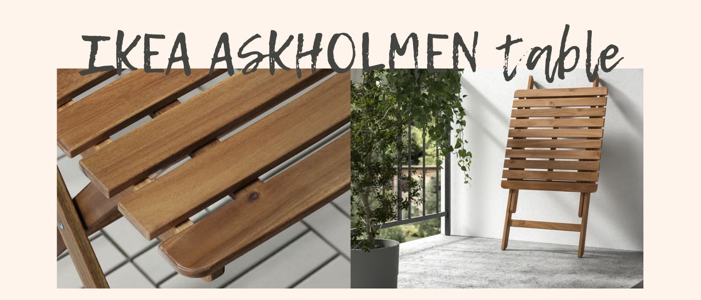 میز چوبی ایکیا مدل IKEA ASKHOLMEN